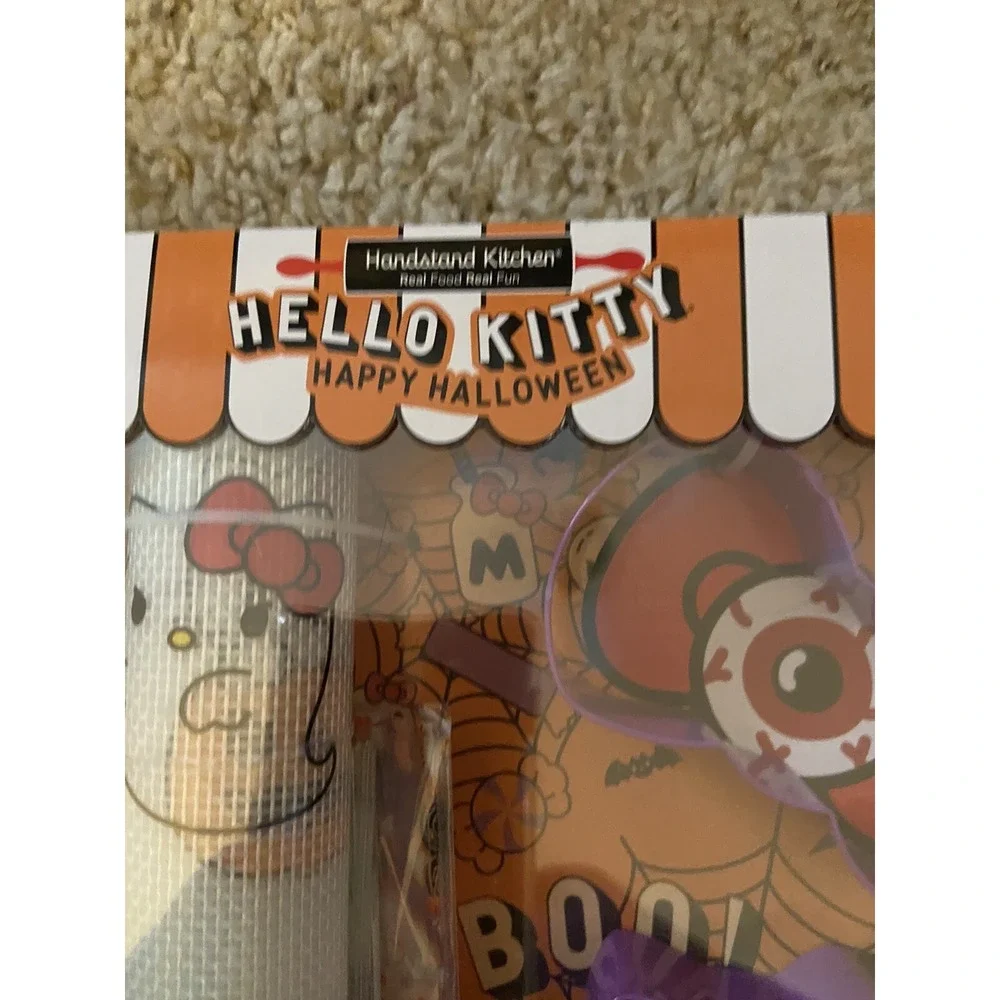 Hello Kitty Happy Halloween 45 Piece Cookie Baking Set NIB Sanrio